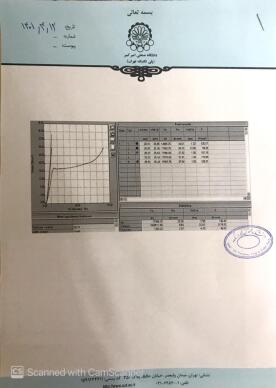 تاییدیه تست مقاومت کششی